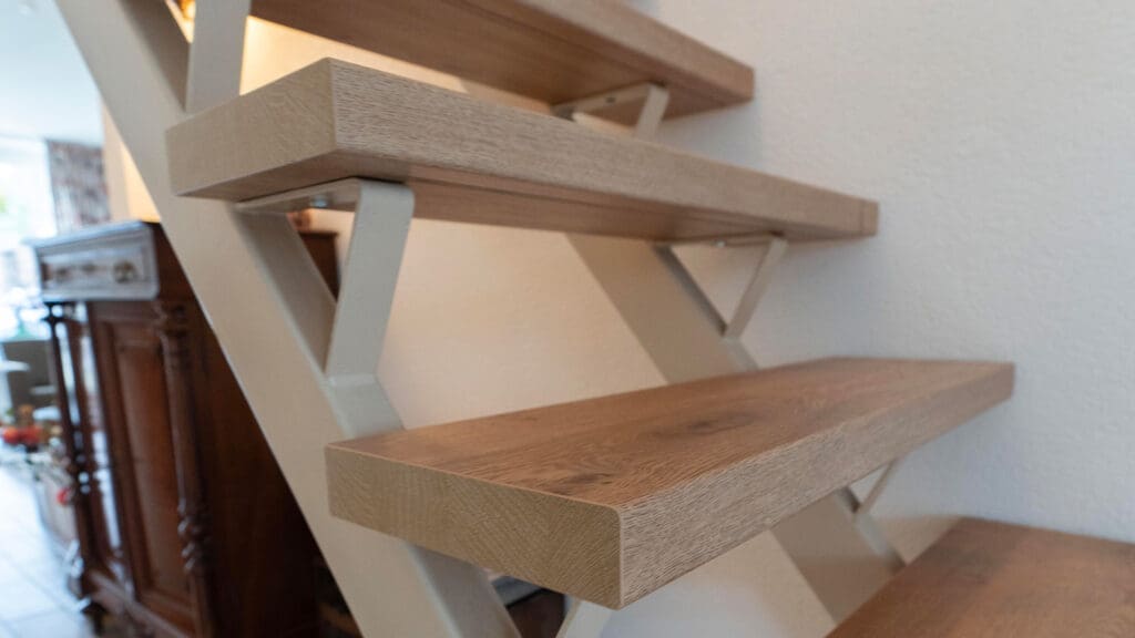 bloktredes landhuis eiken in detail