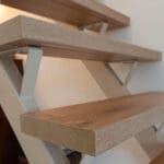 bloktredes landhuis eiken in detail