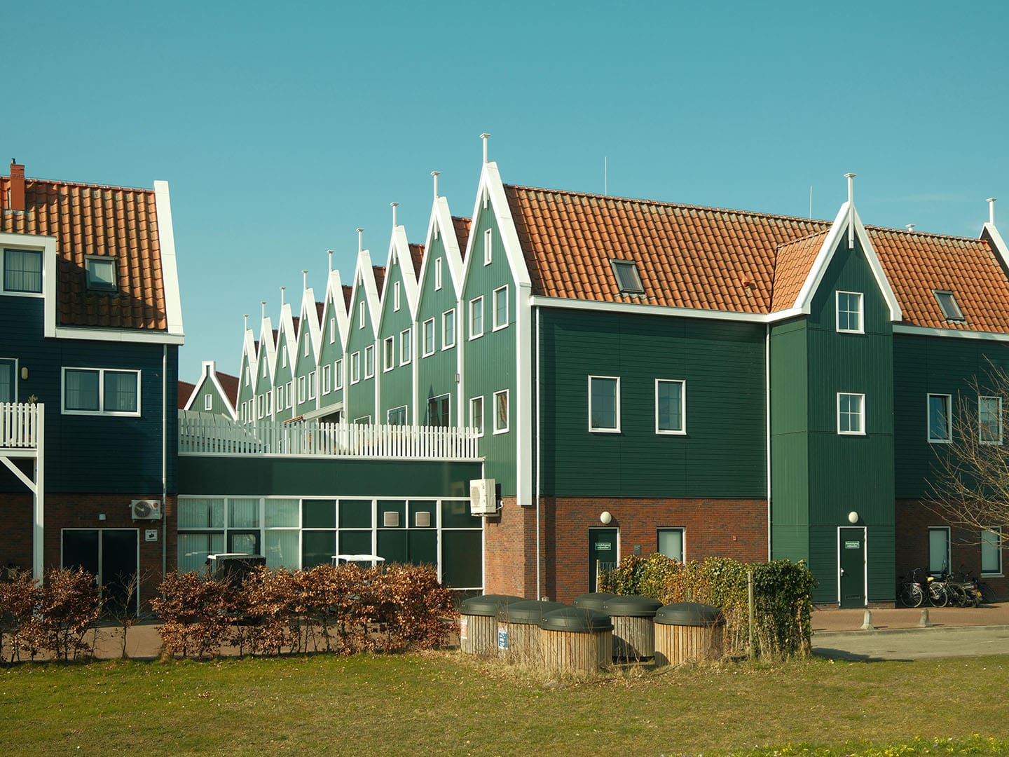 bebouwing van woningen in noord holland